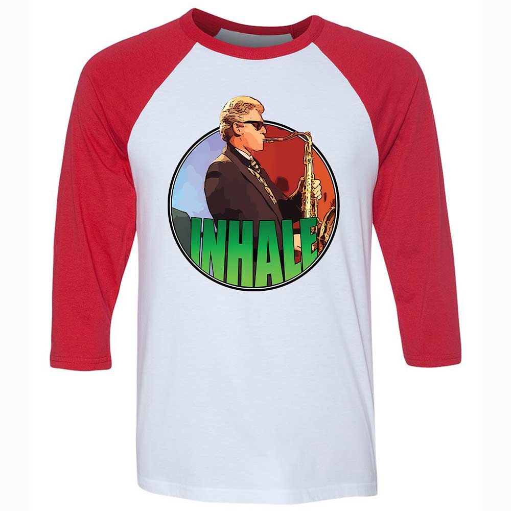 Playing the Saxophone - White/Red - 9