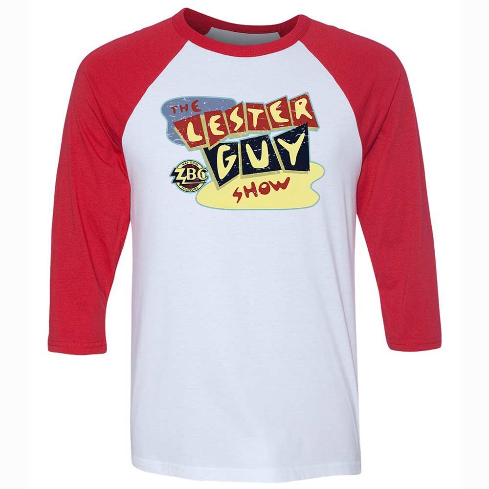 Unisex 3/4 Baseball Tee - K53ZMG8R - White/Red - 9