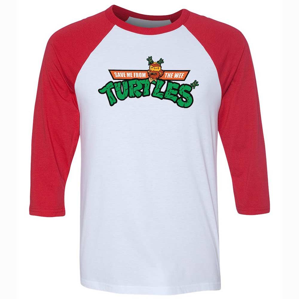 Save Me From The Wee Turtles - White/Red - 9