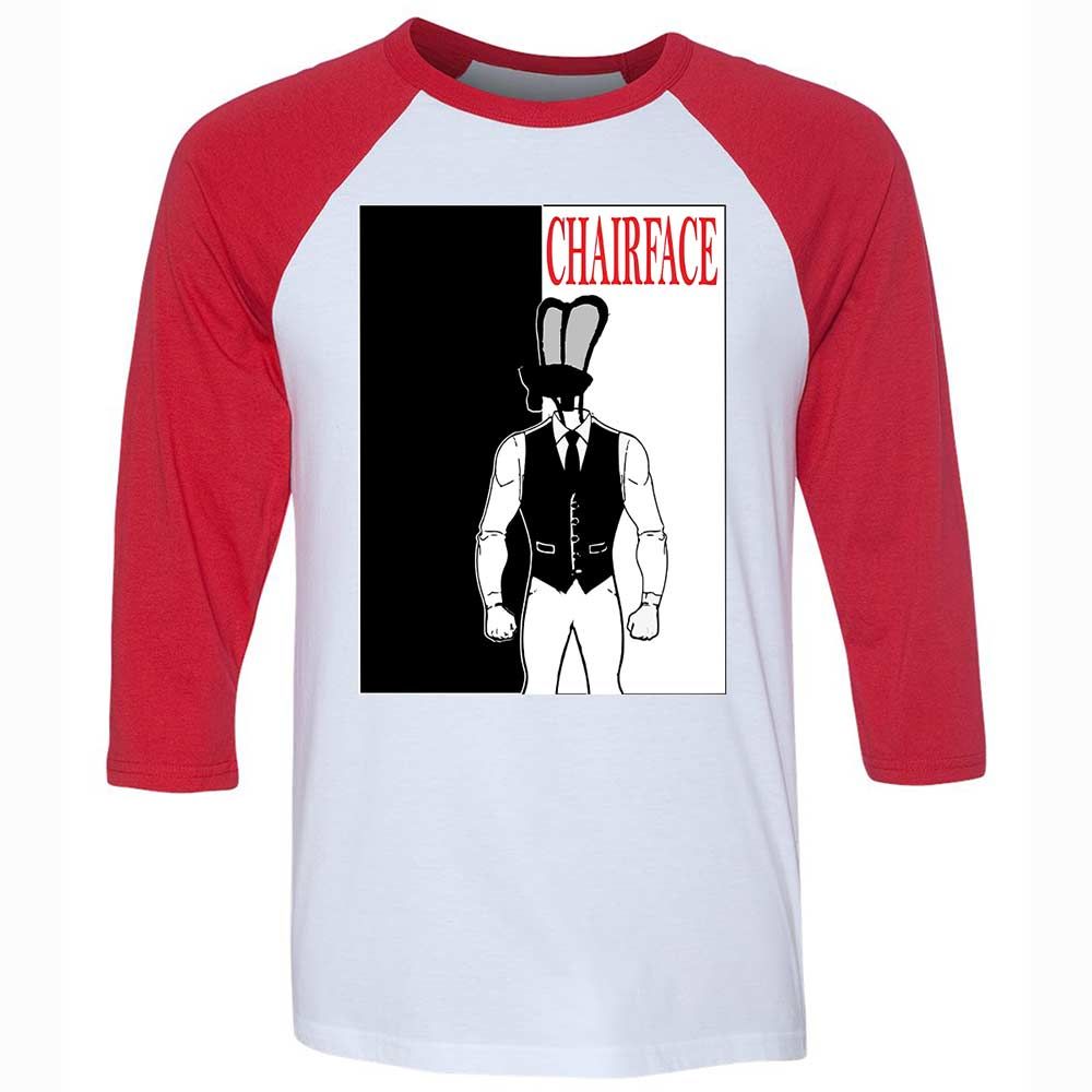 Chairface - White/Red - 9