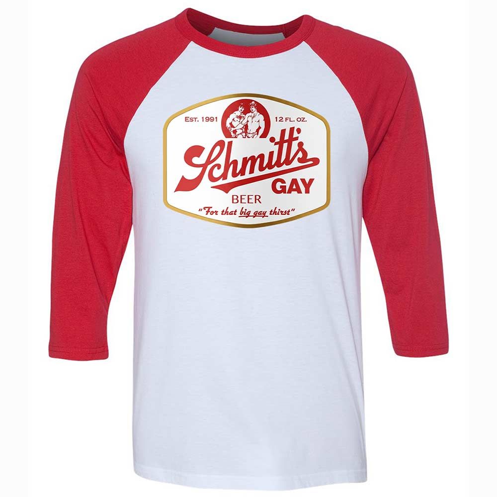 Schmitt's Gay Beer - White/Red - 9