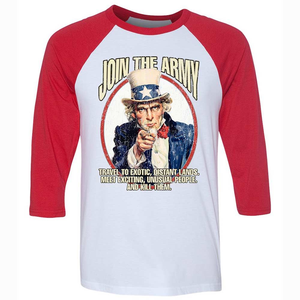 Join The Army - White/Red - 9