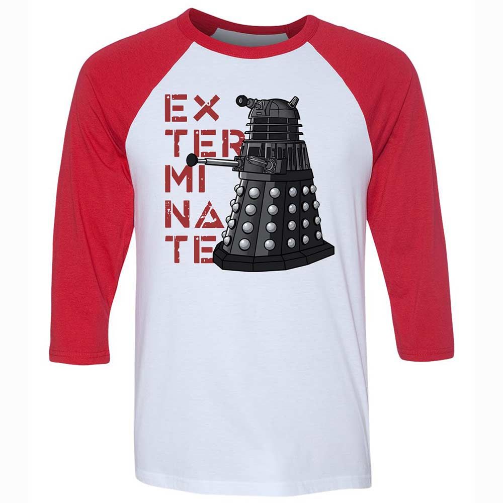 Dalek Exterminate - White/Red - 9