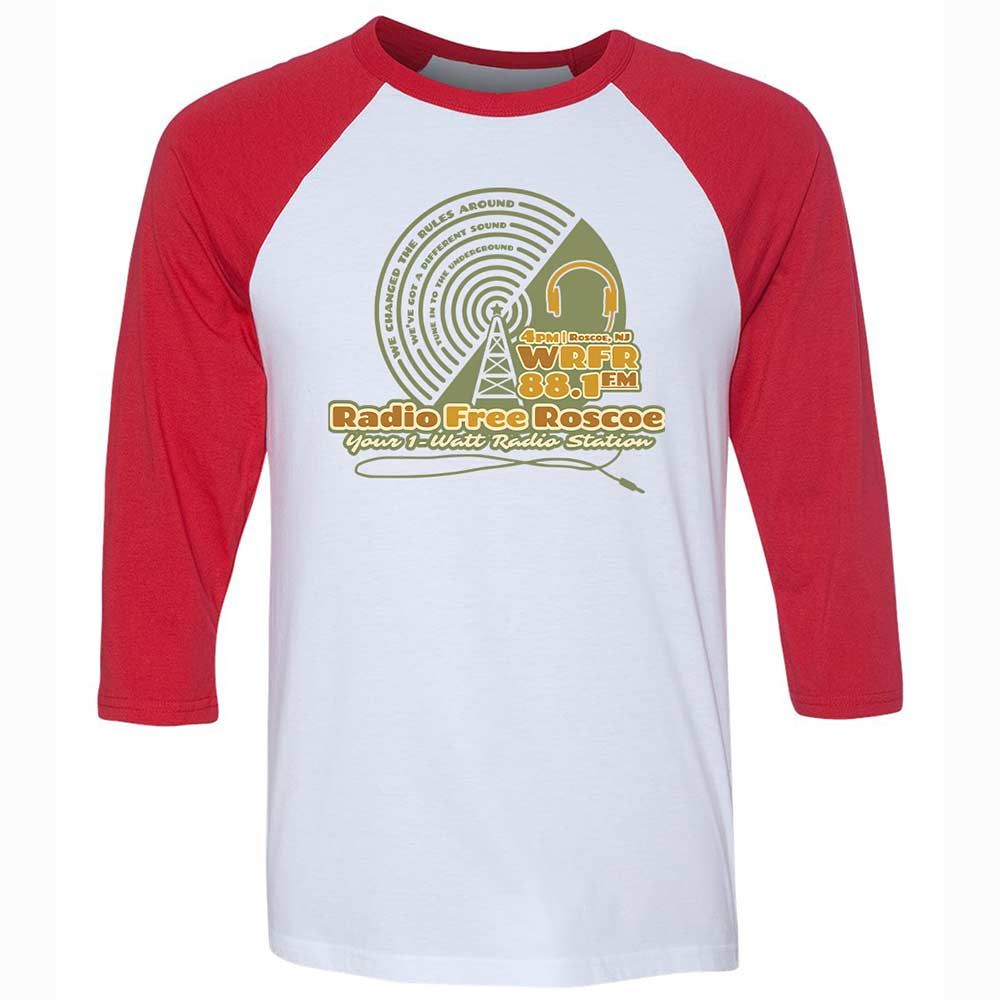 Radio Free Roscoe - White/Red - 9