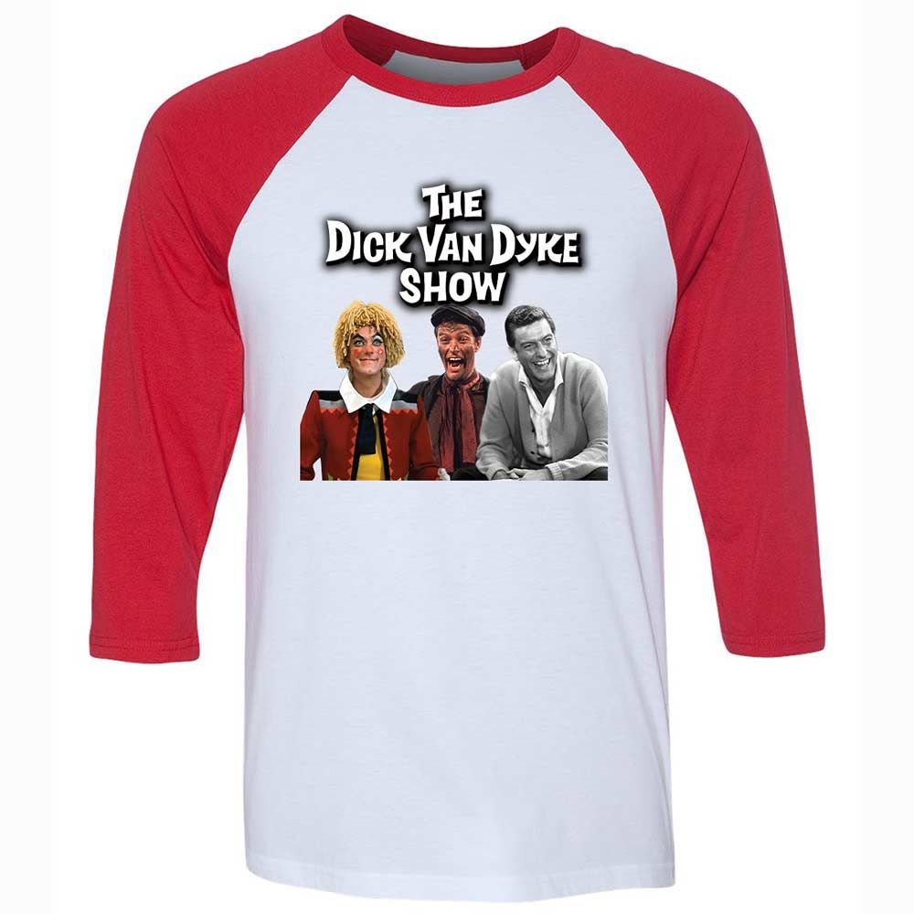 Unisex 3/4 Baseball Tee - K7AARAG8 - White/Red - 9