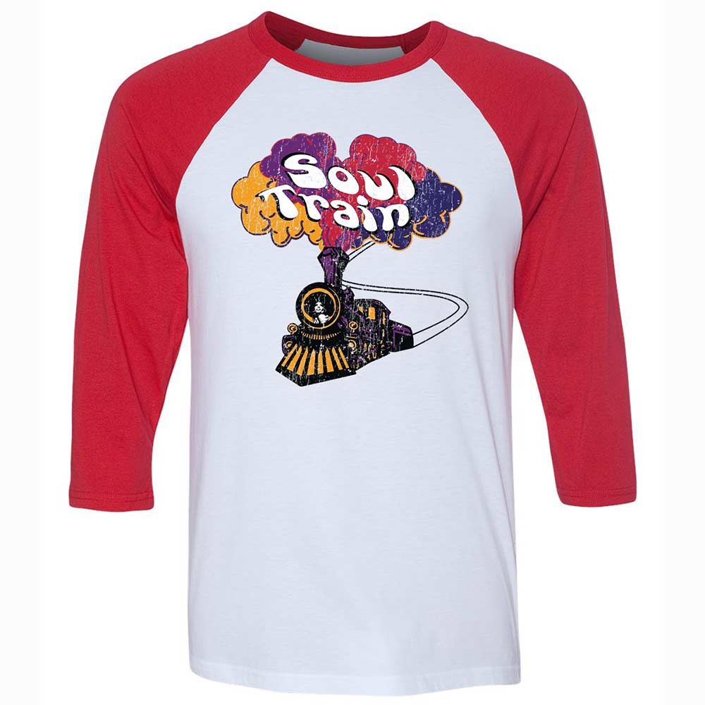 Unisex 3/4 Baseball Tee - K5JWLMM4 - White/Red - 9