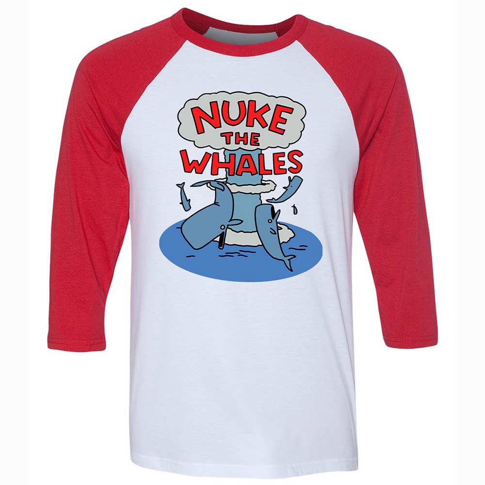 Nuke the Whales - White/Red - 9