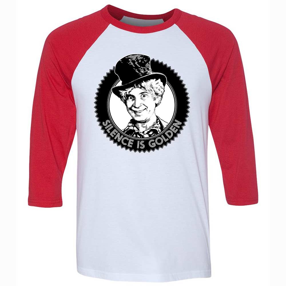 Unisex 3/4 Baseball Tee - E6H43JPJ - White/Red - 9