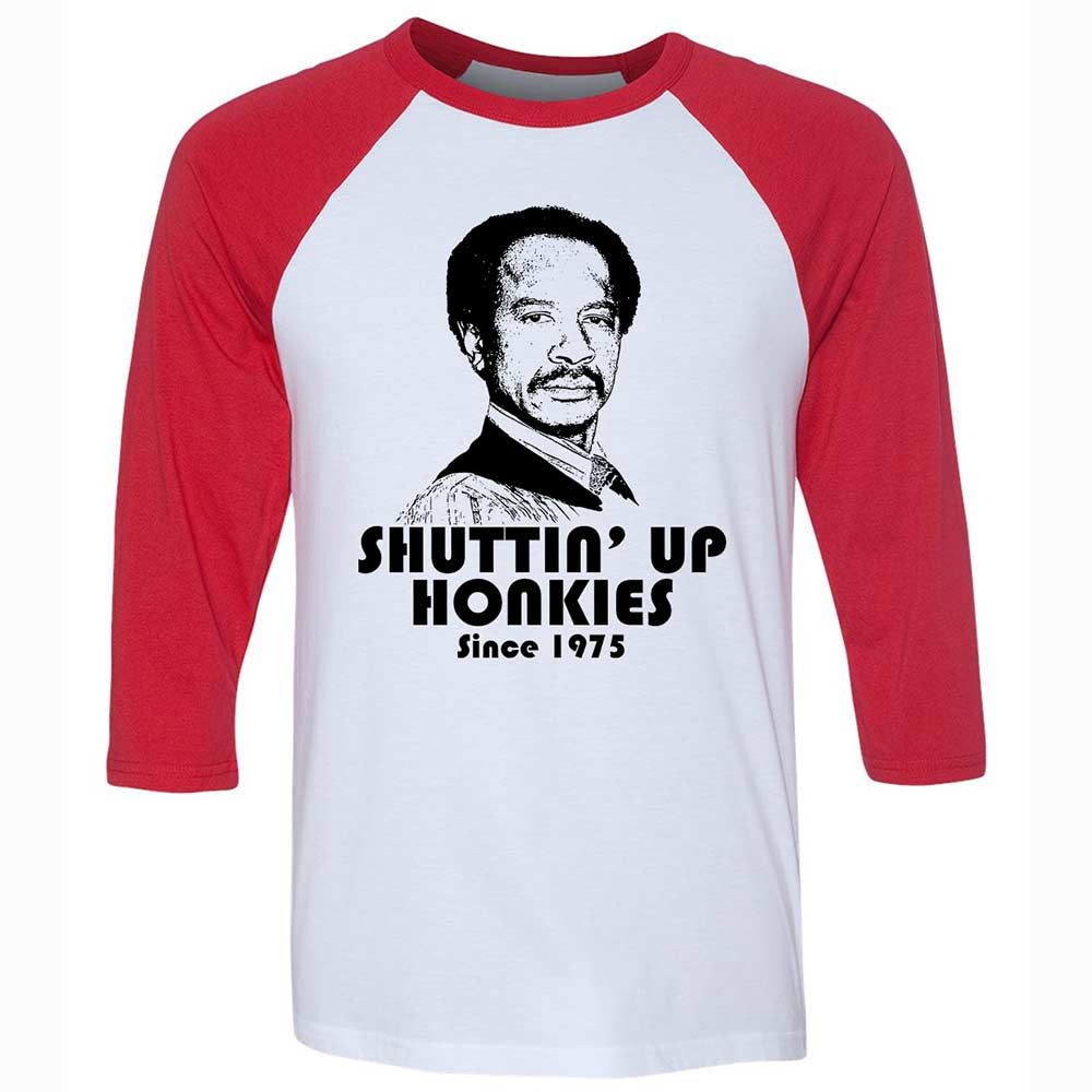 Unisex 3/4 Baseball Tee - F4RNWLNV - White/Red - 9