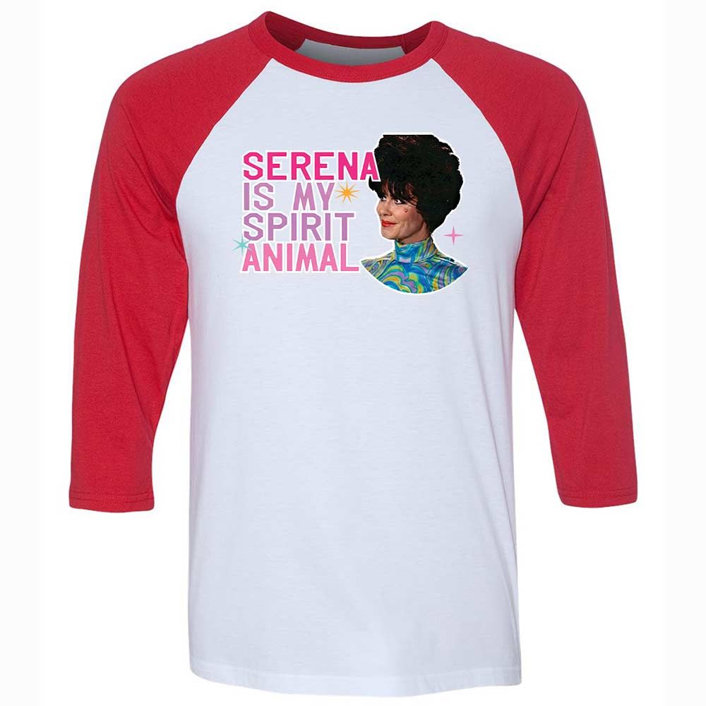 Unisex 3/4 Baseball Tee - 57YSGPY7 - White/Red - 9