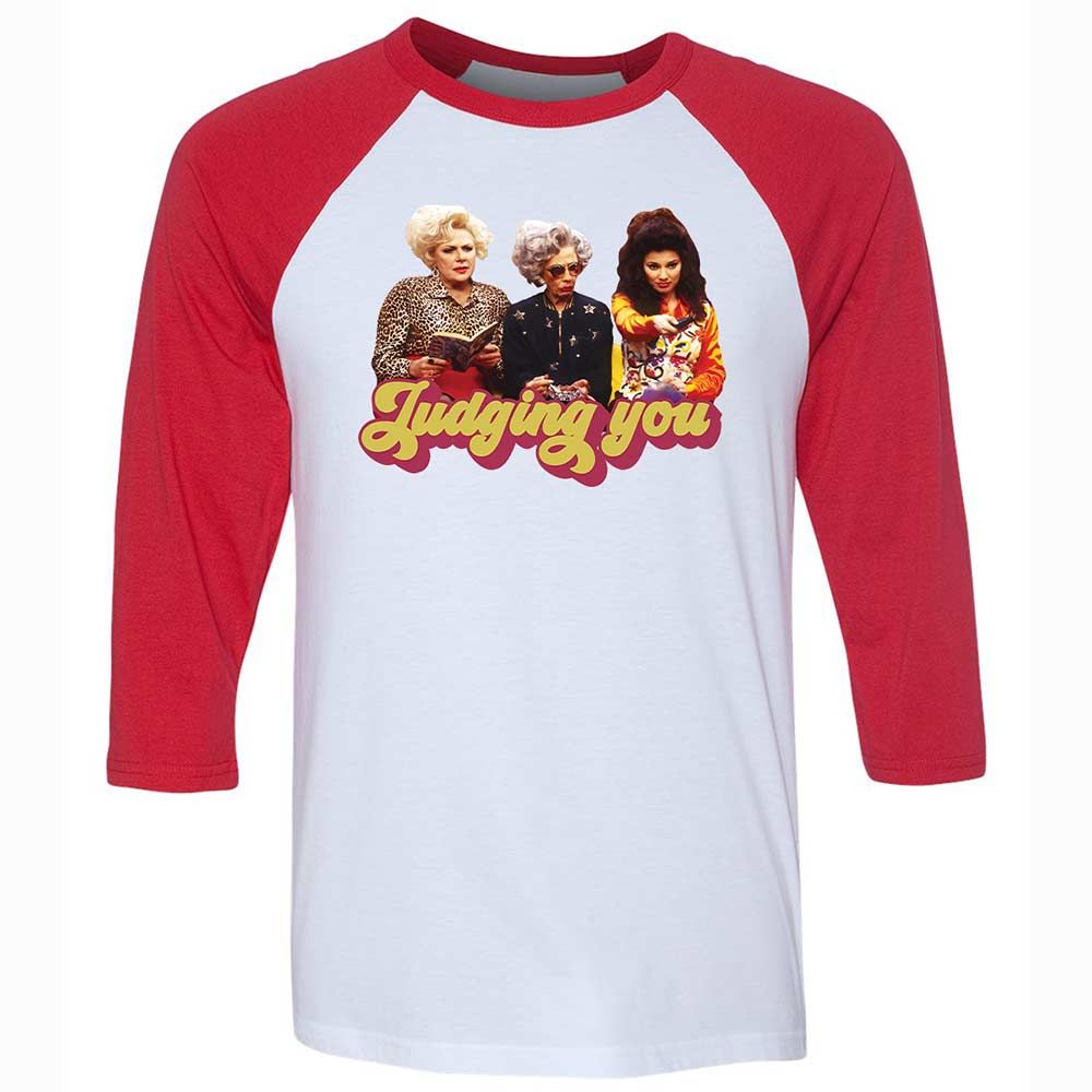 Judging you - White/Red - 9