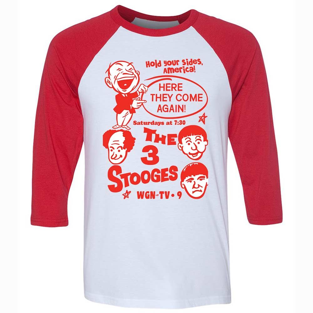 The 3 Stooges - White/Red - 9