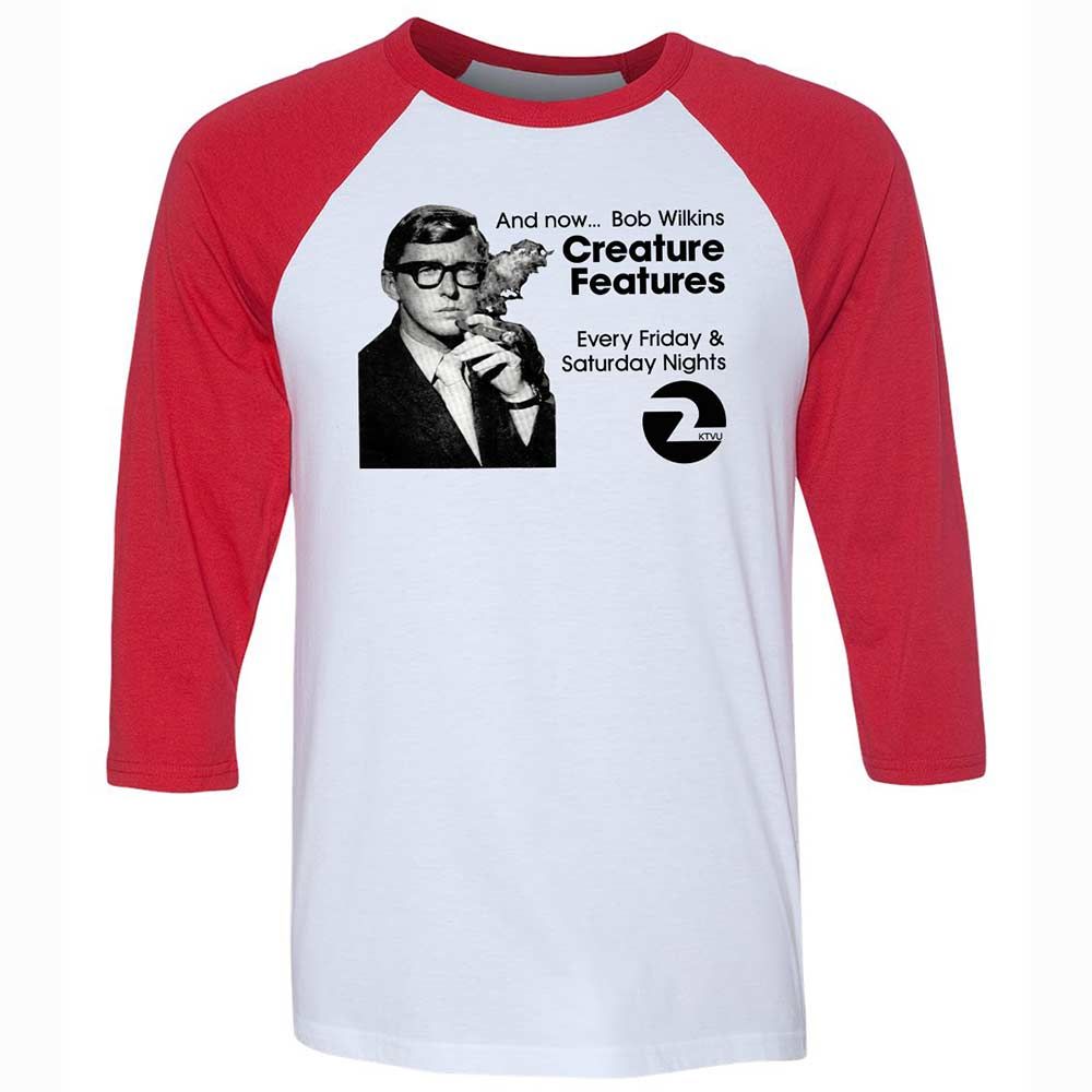 Bob Wilkins Creature Features - White/Red - 9