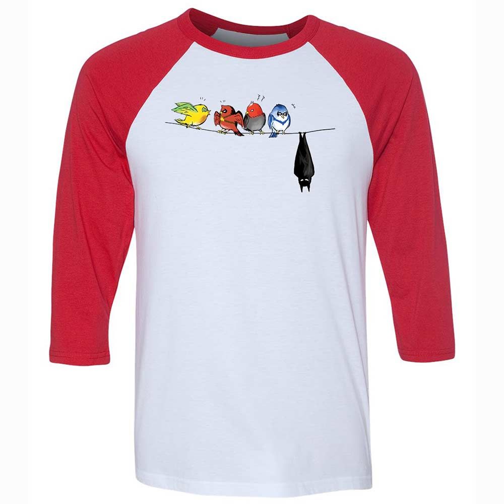Bat Family - White/Red - 9