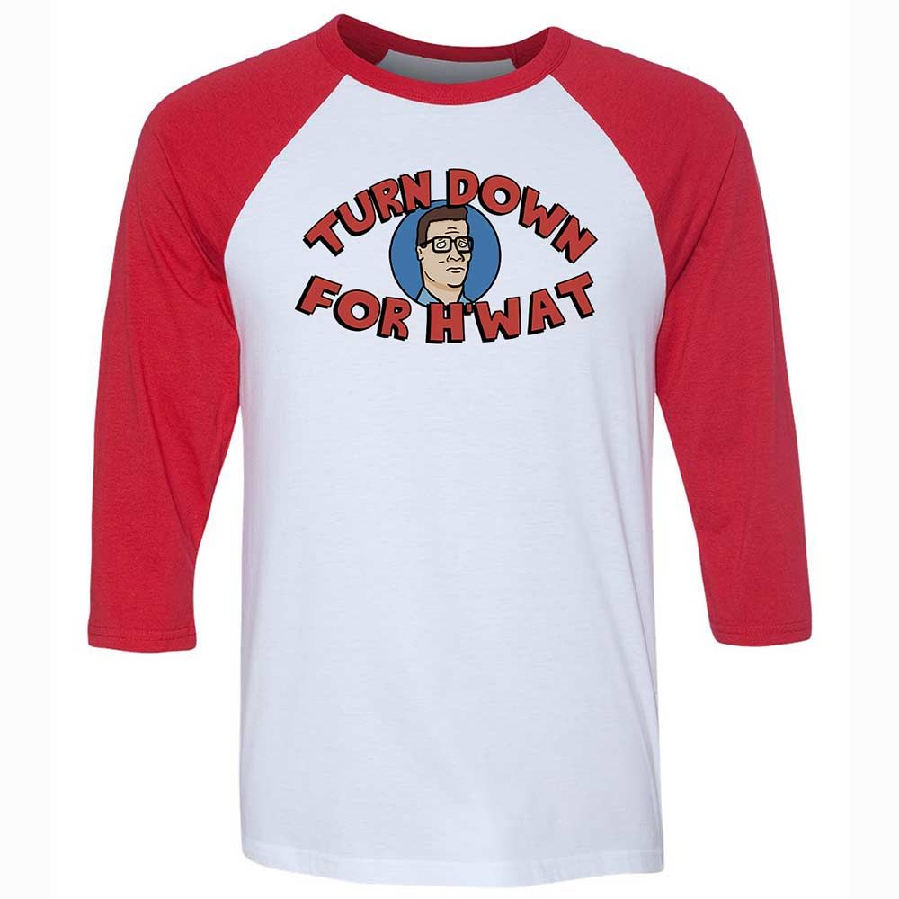 Turn Down For H'wat - White/Red - 9