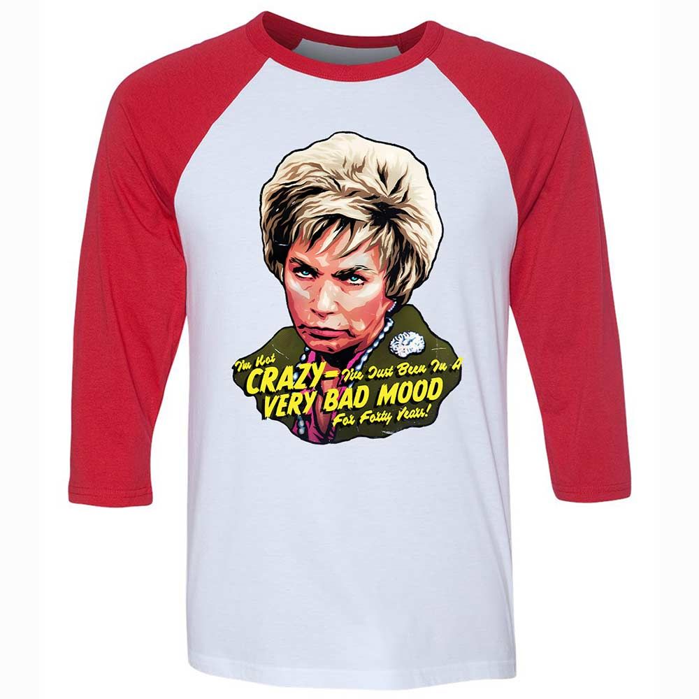 Unisex 3/4 Baseball Tee - AL11241Z - White/Red - 9