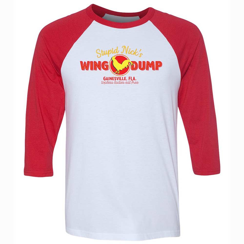 Stupid Nick's Wing Dump - White/Red - 9