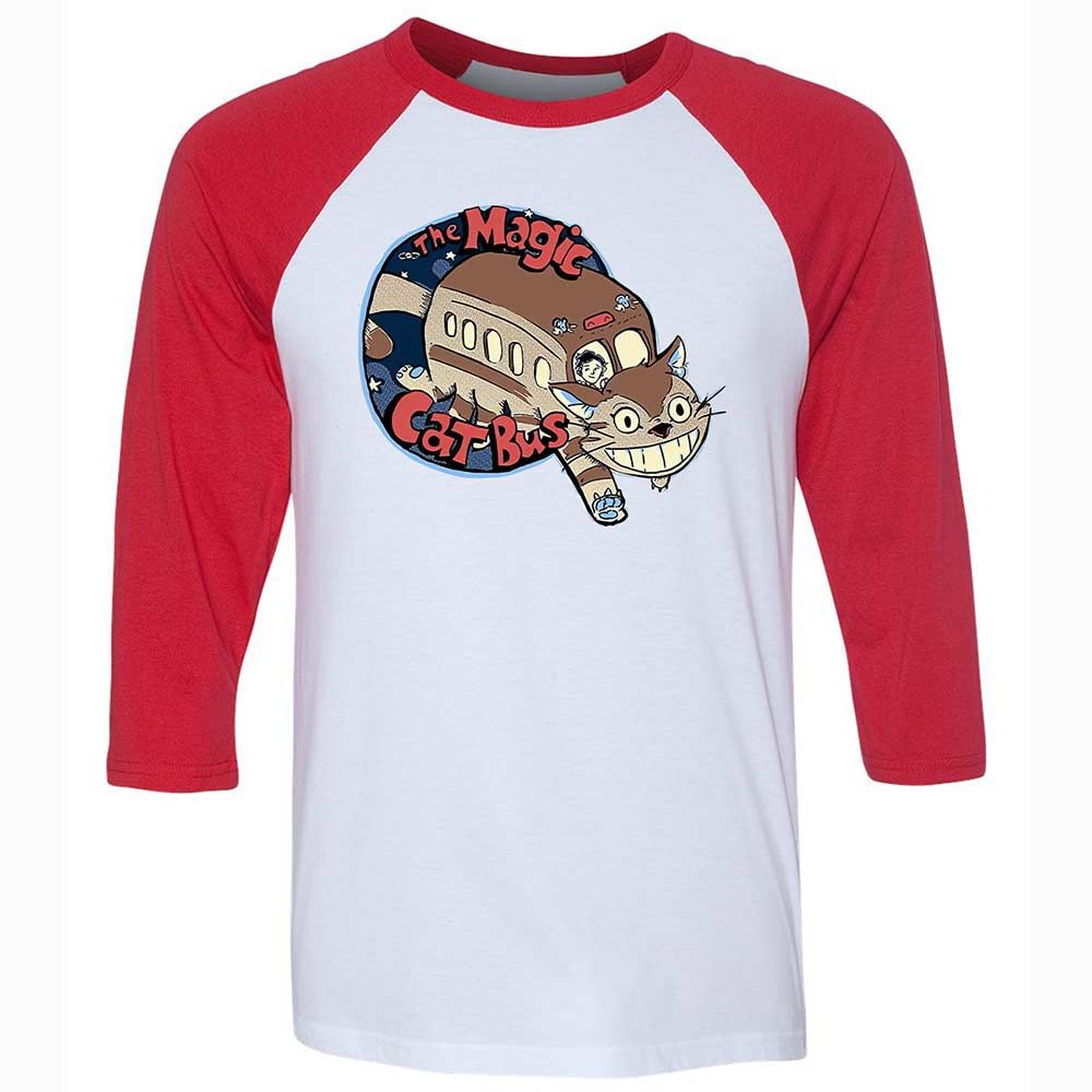 The Magic Catbus - White/Red - 9