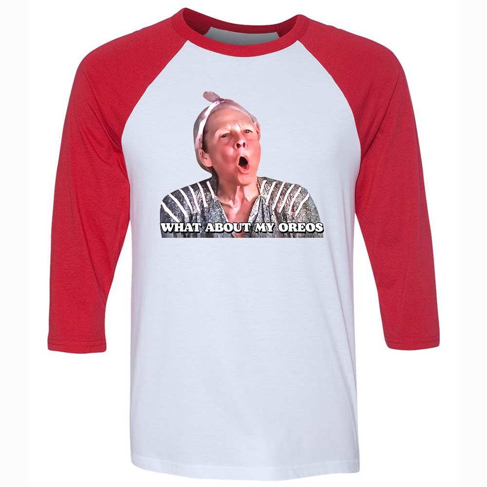 Unisex 3/4 Baseball Tee - 4GQYP4NS - White/Red - 9