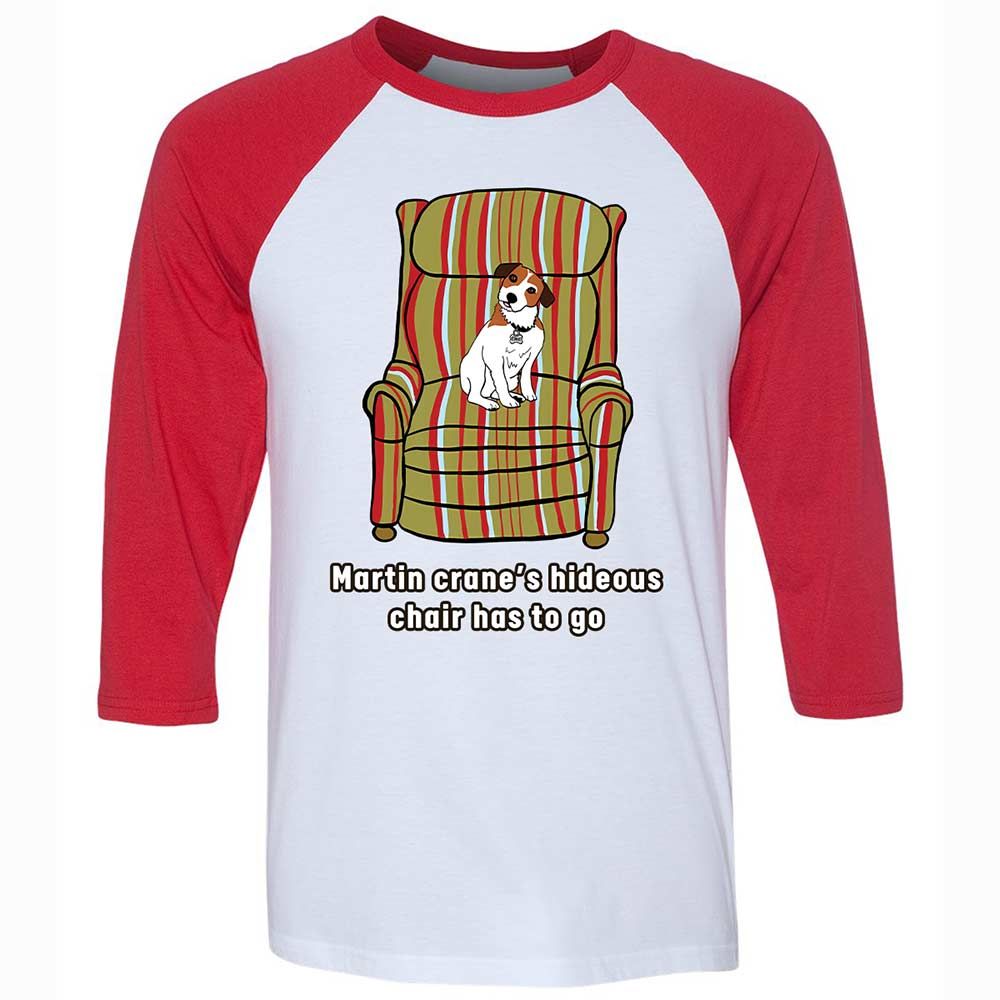 Martin crane hideous chair has to go - White/Red - 9