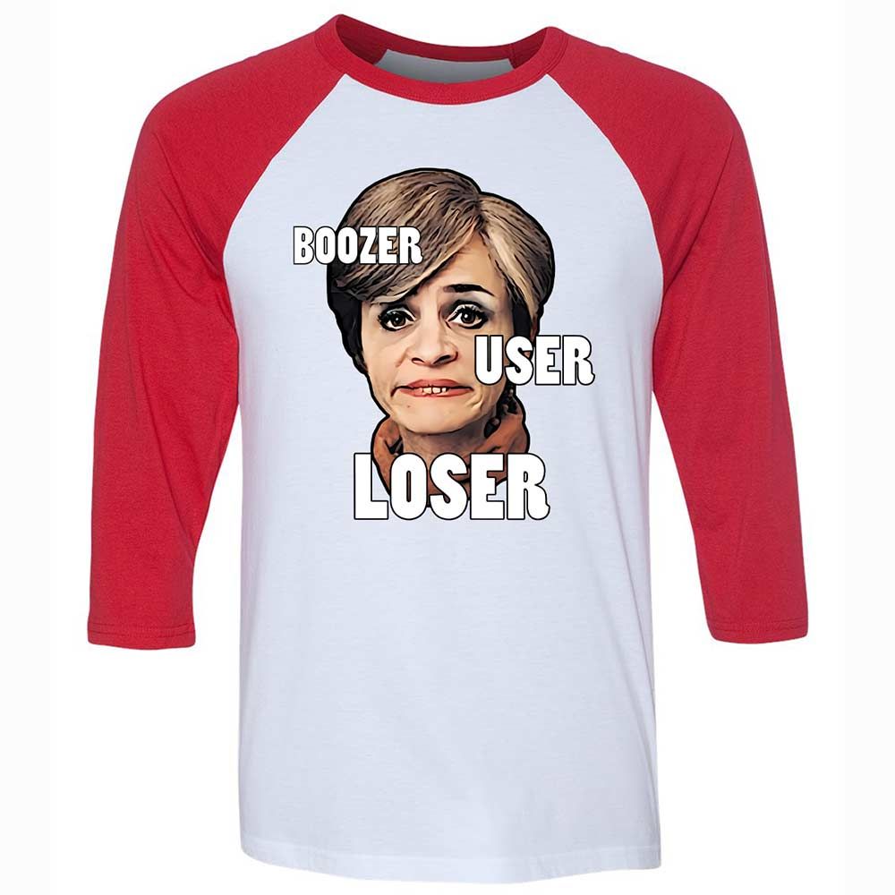 I was a boozer, a user, and a loser - White/Red - 9