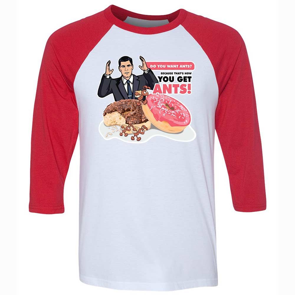 Do you want ants - White/Red - 9