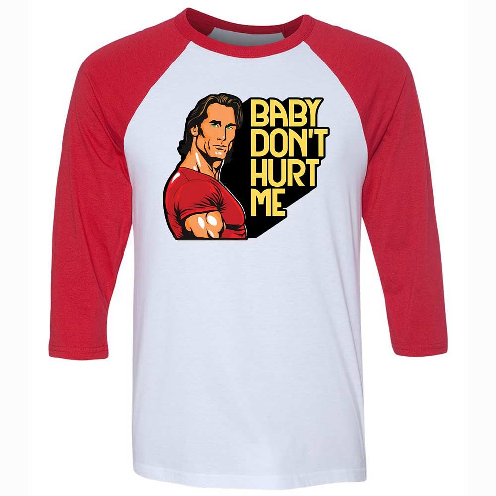 Baby don't hurt me - White/Red - 9