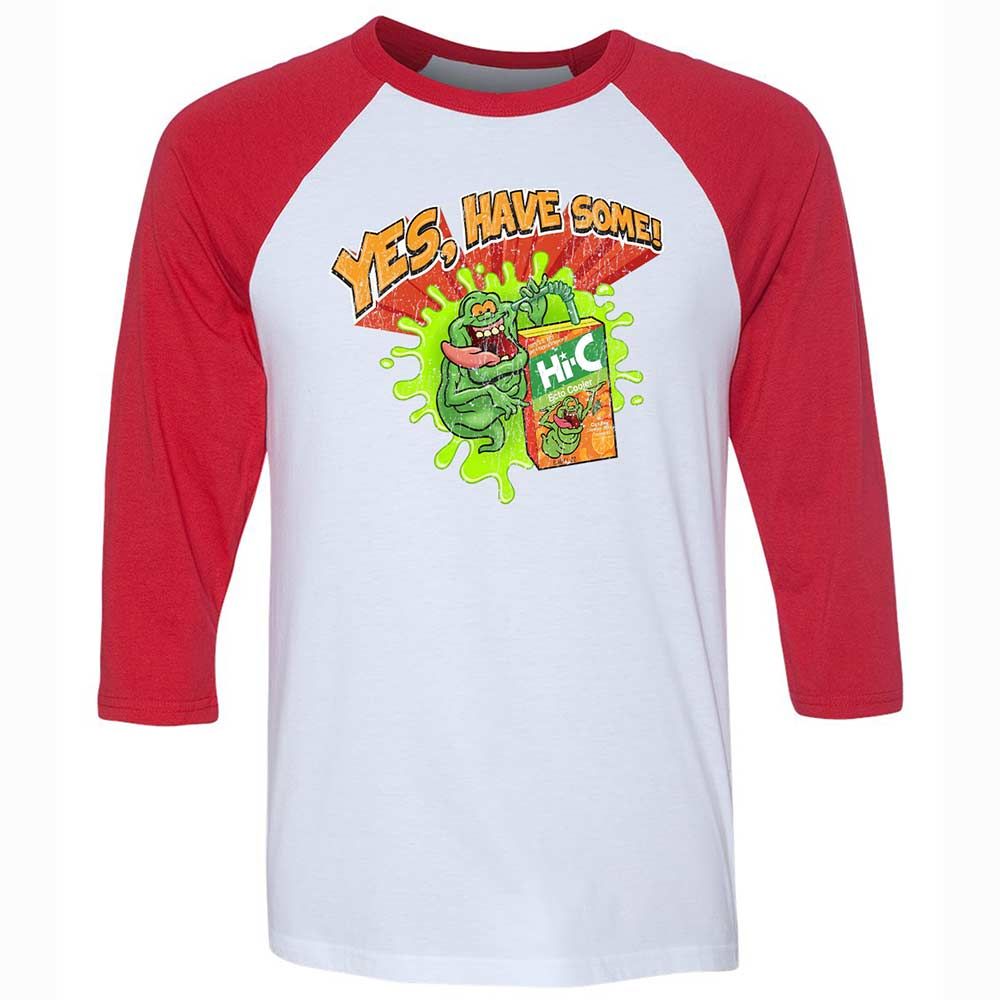Unisex 3/4 Baseball Tee - SC6QFP5W - White/Red - 9