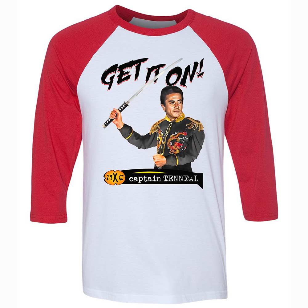 Unisex 3/4 Baseball Tee - Y5MXJTBB - White/Red - 9