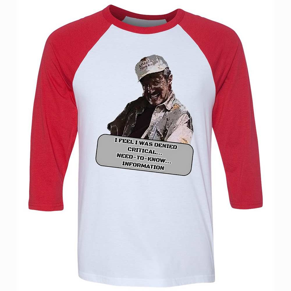 Need To Know Information - White/Red - 9