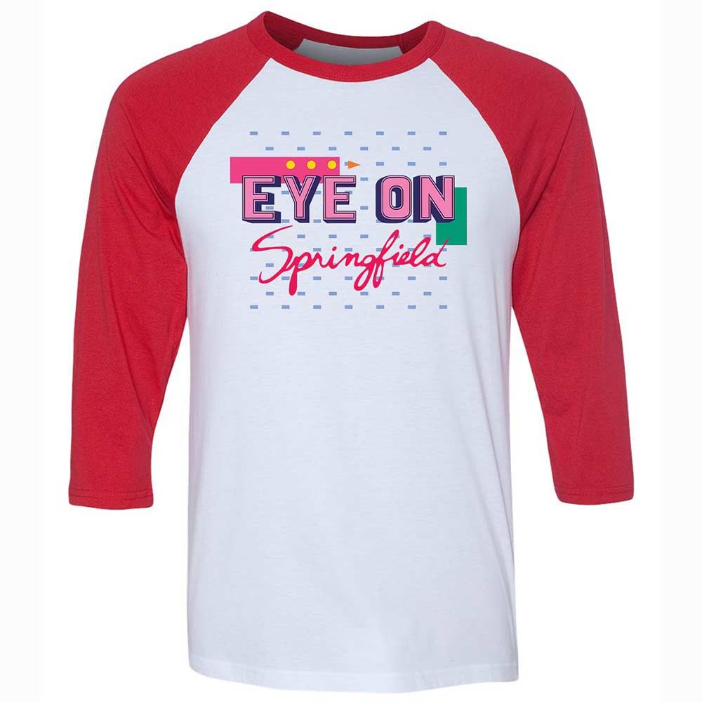 Eye On Springfield - White/Red - 9
