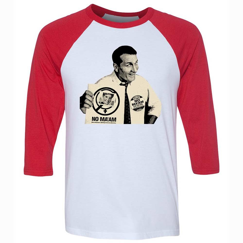 Unisex 3/4 Baseball Tee - VQ9HGGNY - White/Red - 9