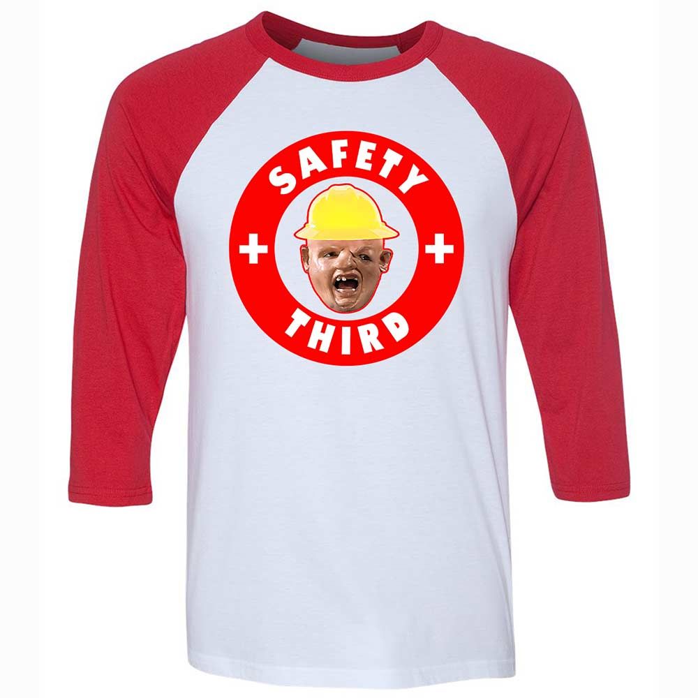 Safety Third - White/Red - 9