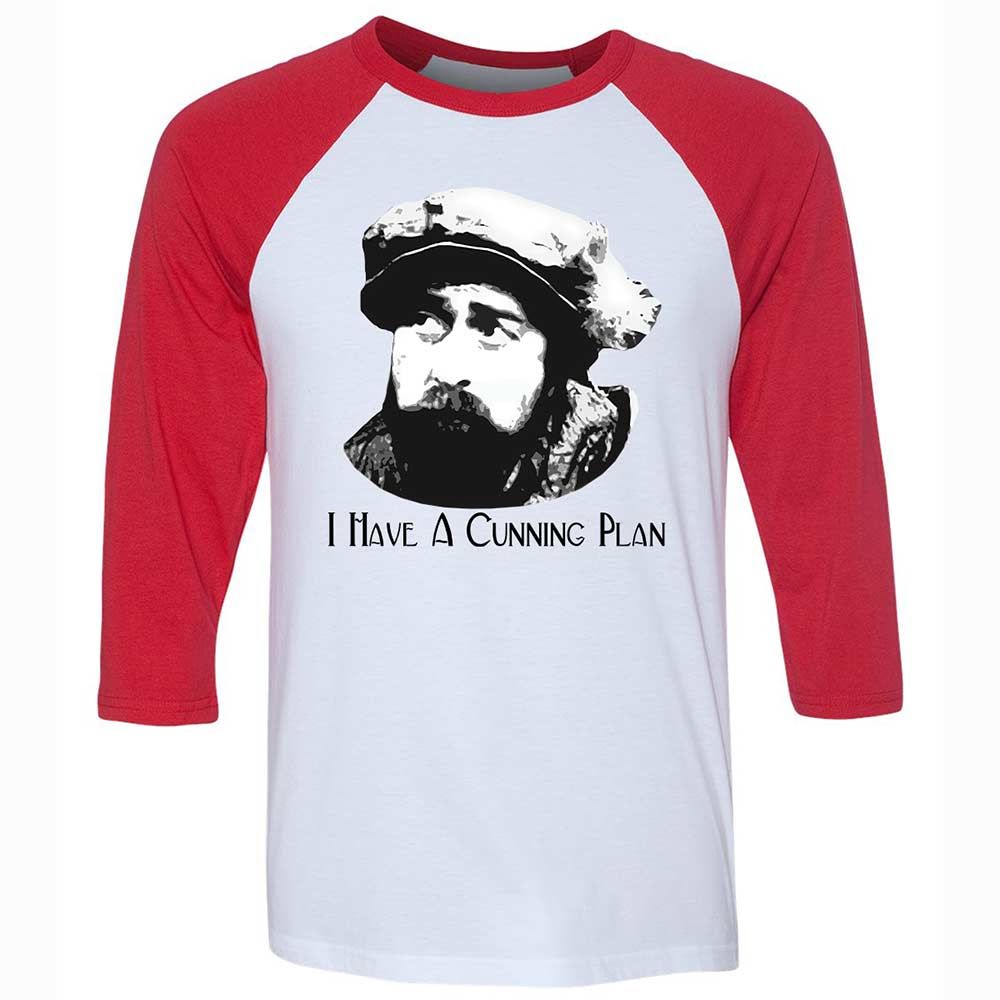 I Have A Cunning Plan - White/Red - 9