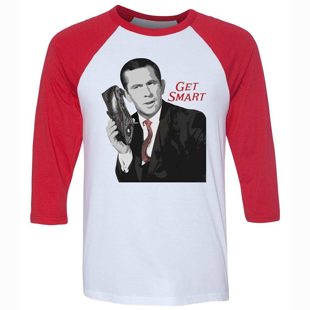 Unisex 3/4 Baseball Tee - TT9CS49R - White/Red - 9