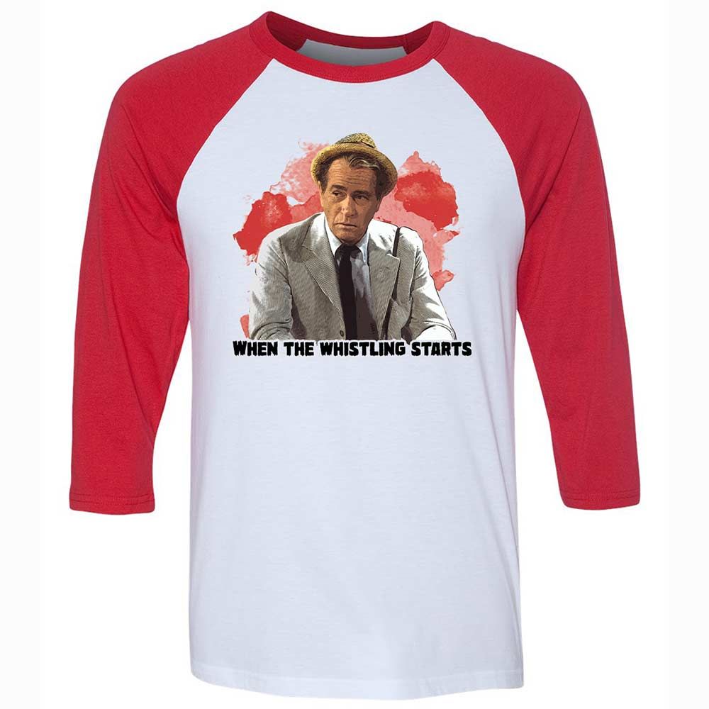 Unisex 3/4 Baseball Tee - NT27EKPN - White/Red - 9