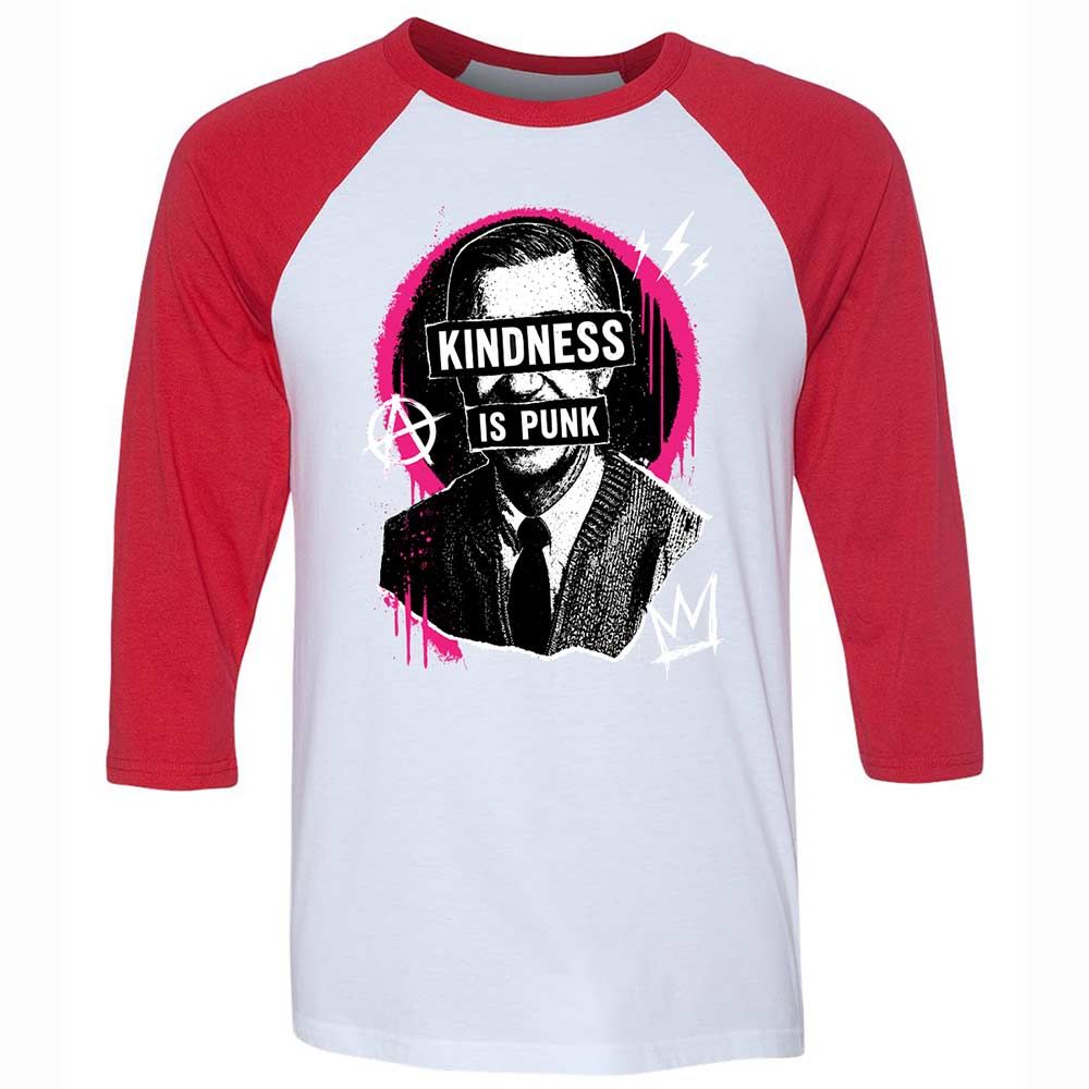 Kindness is Punk - White/Red - 9