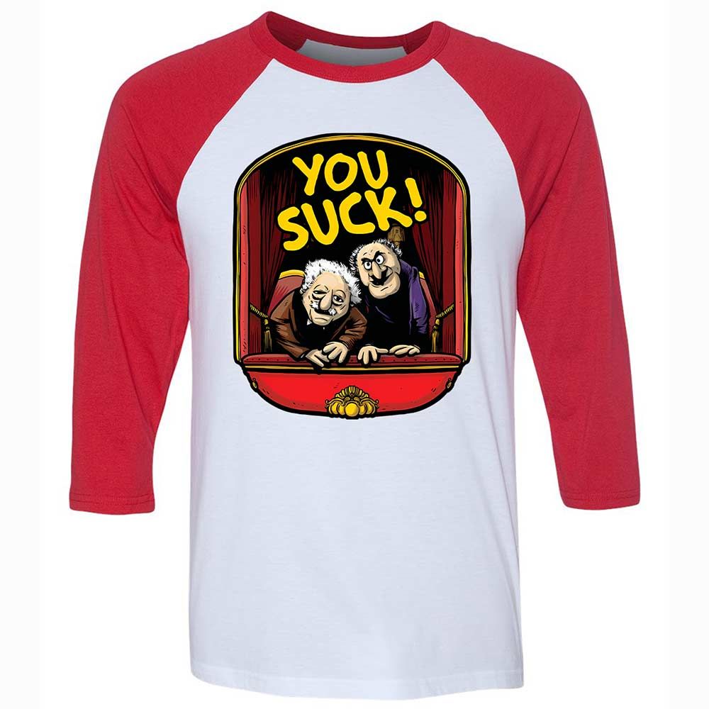 You Suck - White/Red - 9