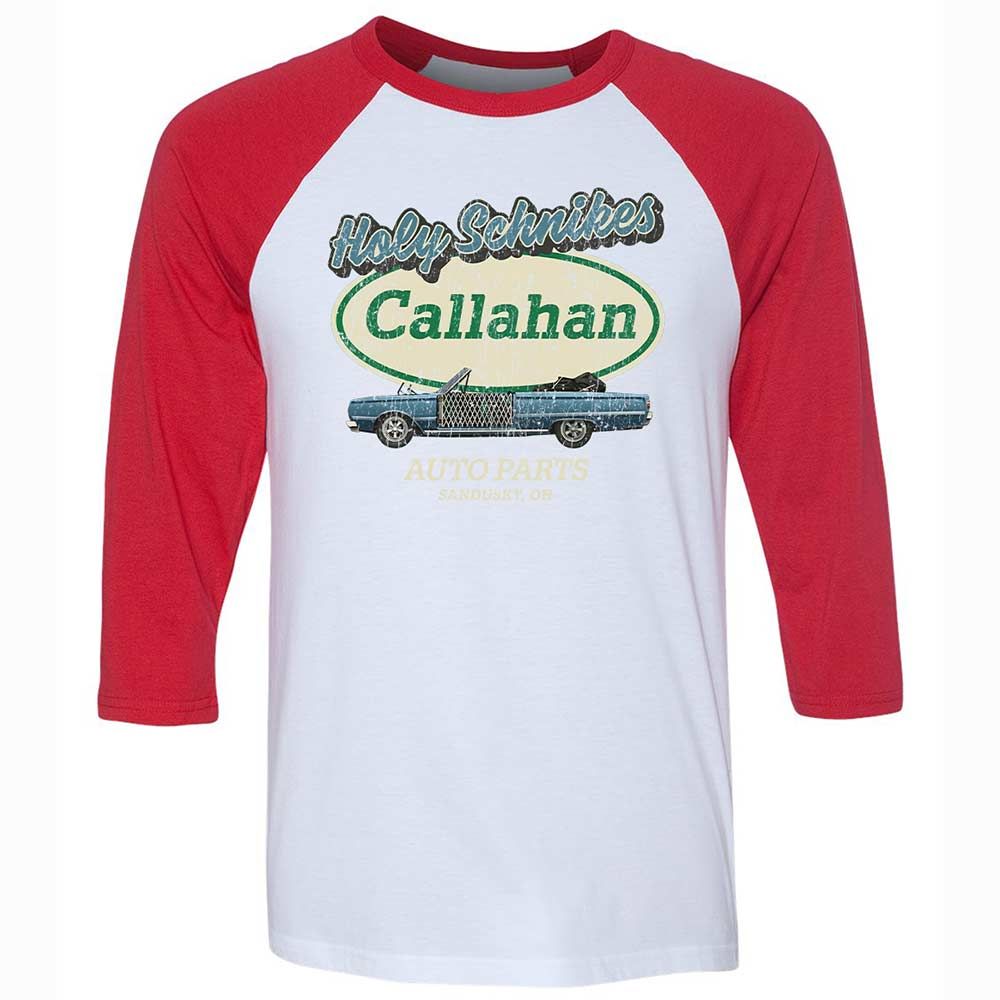 Unisex 3/4 Baseball Tee - BBW8S2XT - White/Red - 9