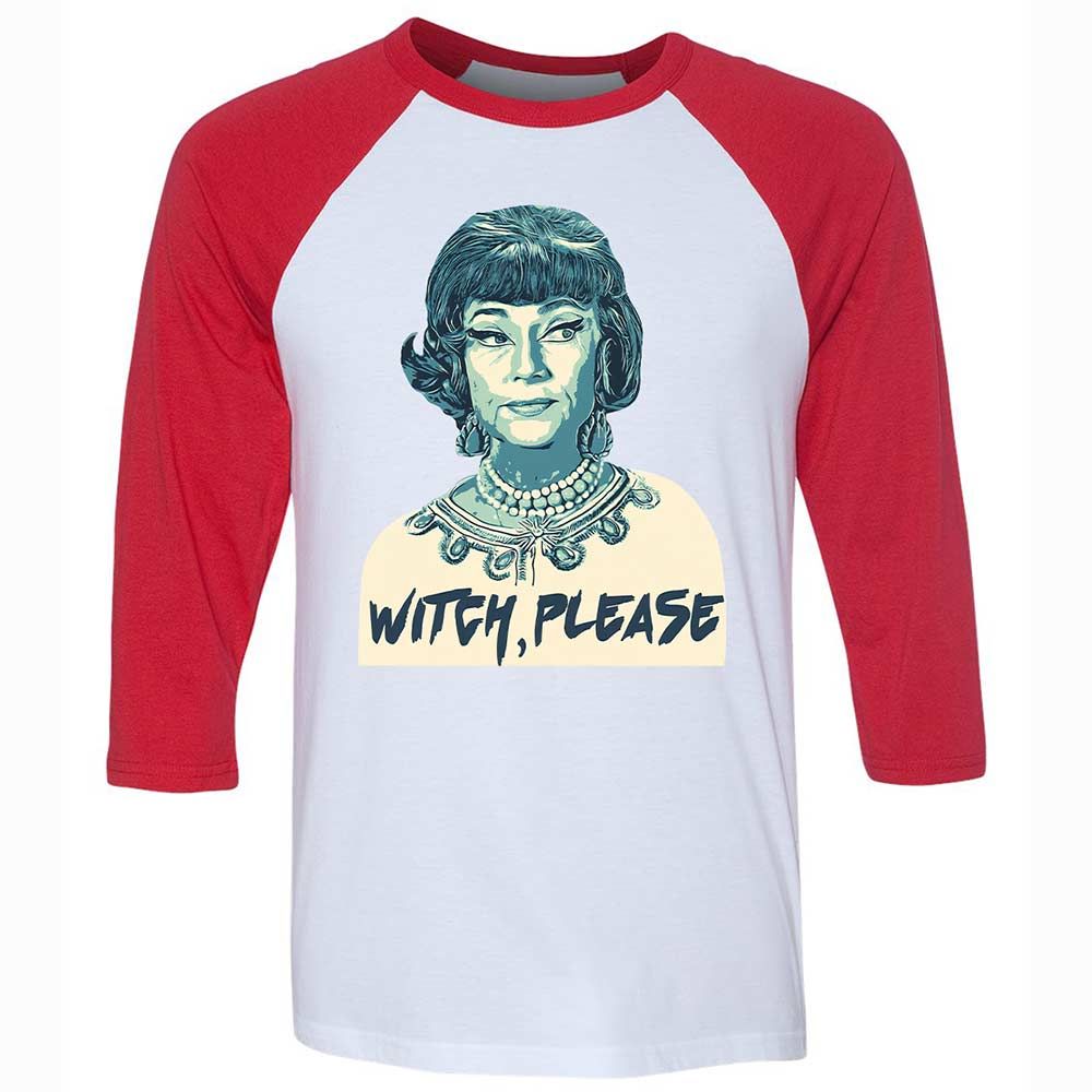 Unisex 3/4 Baseball Tee - ZHWY795B - White/Red - 9