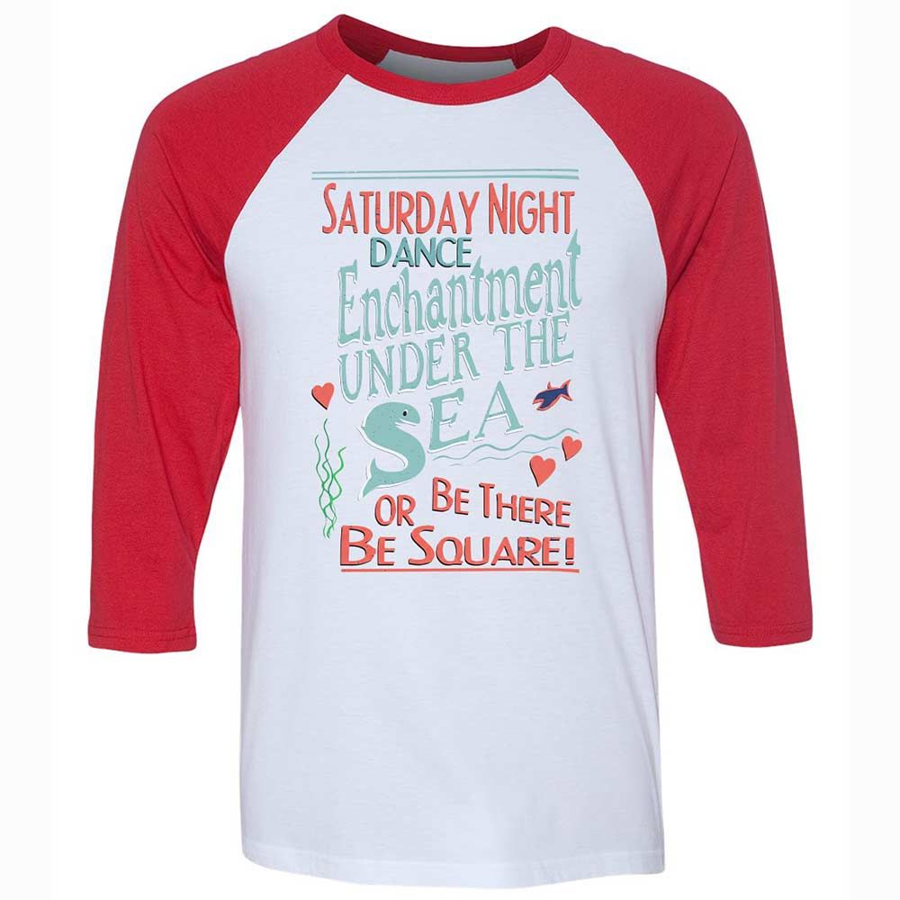 Enchantment Under the Sea Dance - White/Red - 9