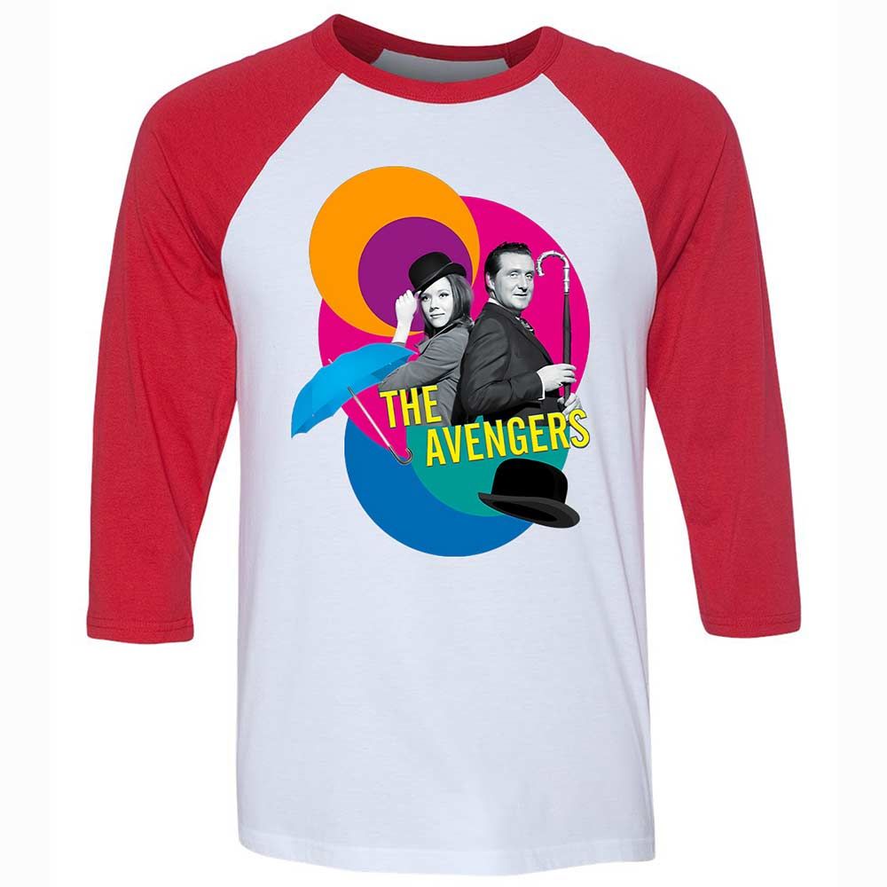 Unisex 3/4 Baseball Tee - B2VLQUL1 - White/Red - 9