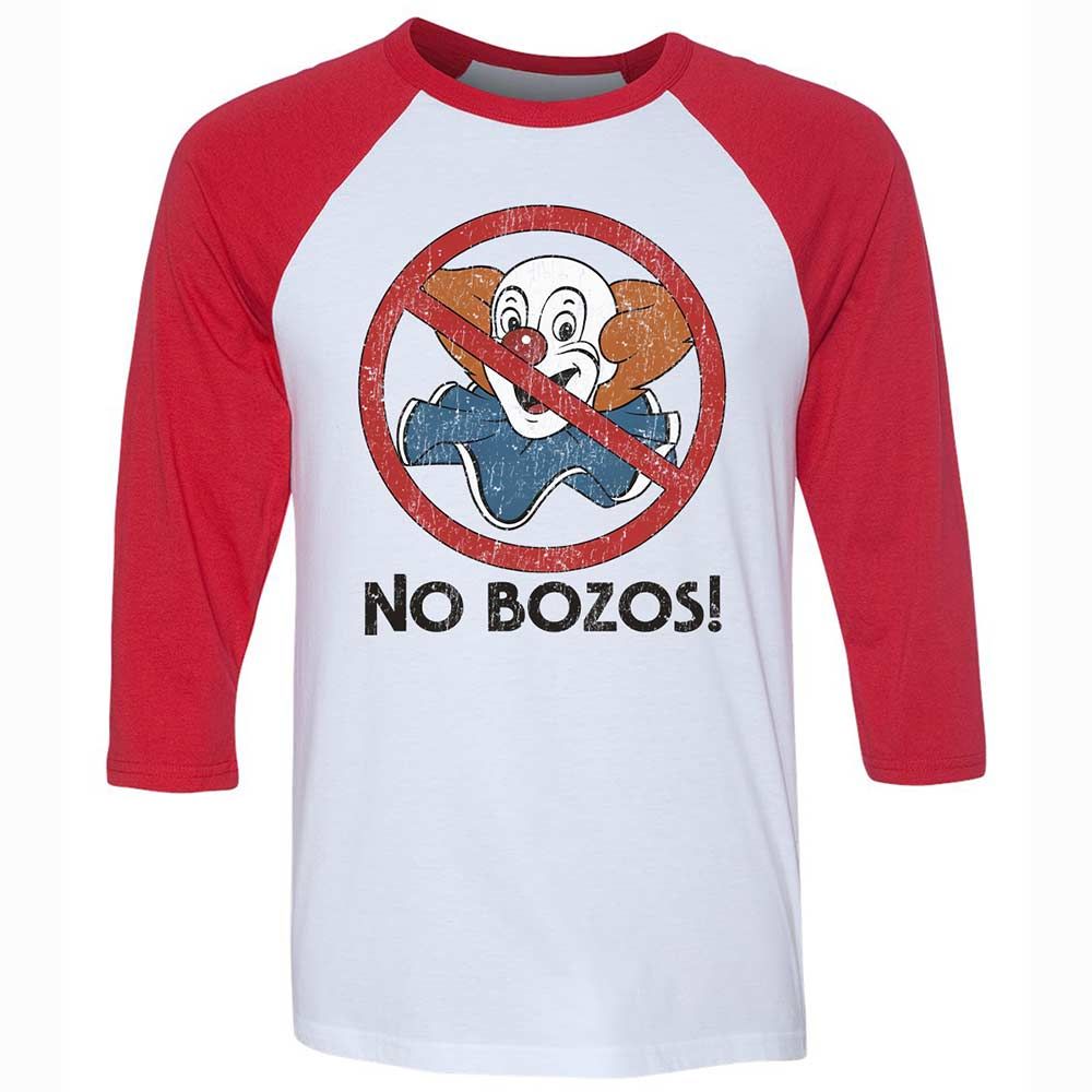 No Bozos - White/Red - 9