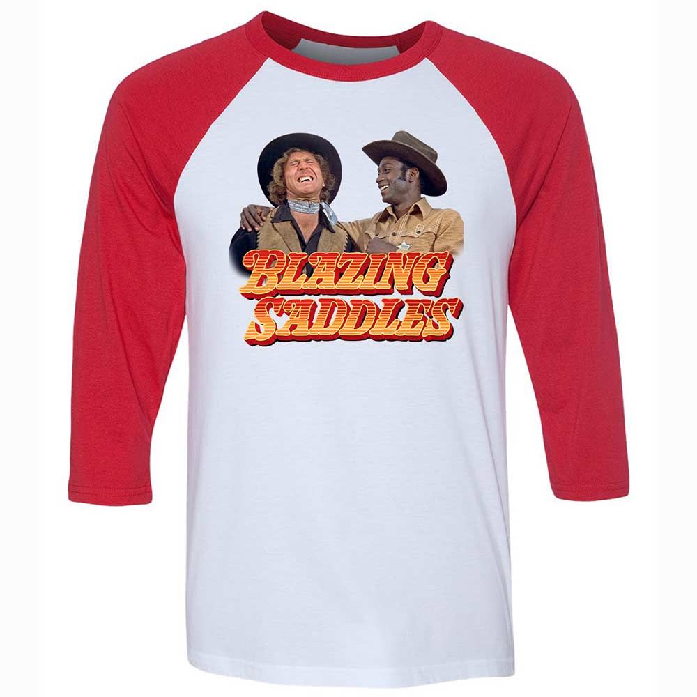 Unisex 3/4 Baseball Tee - X5F81FTU - White/Red - 9