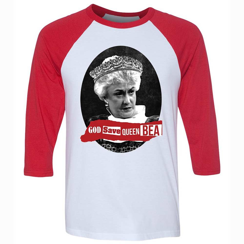 God Save Queen Bea - White/Red - 9