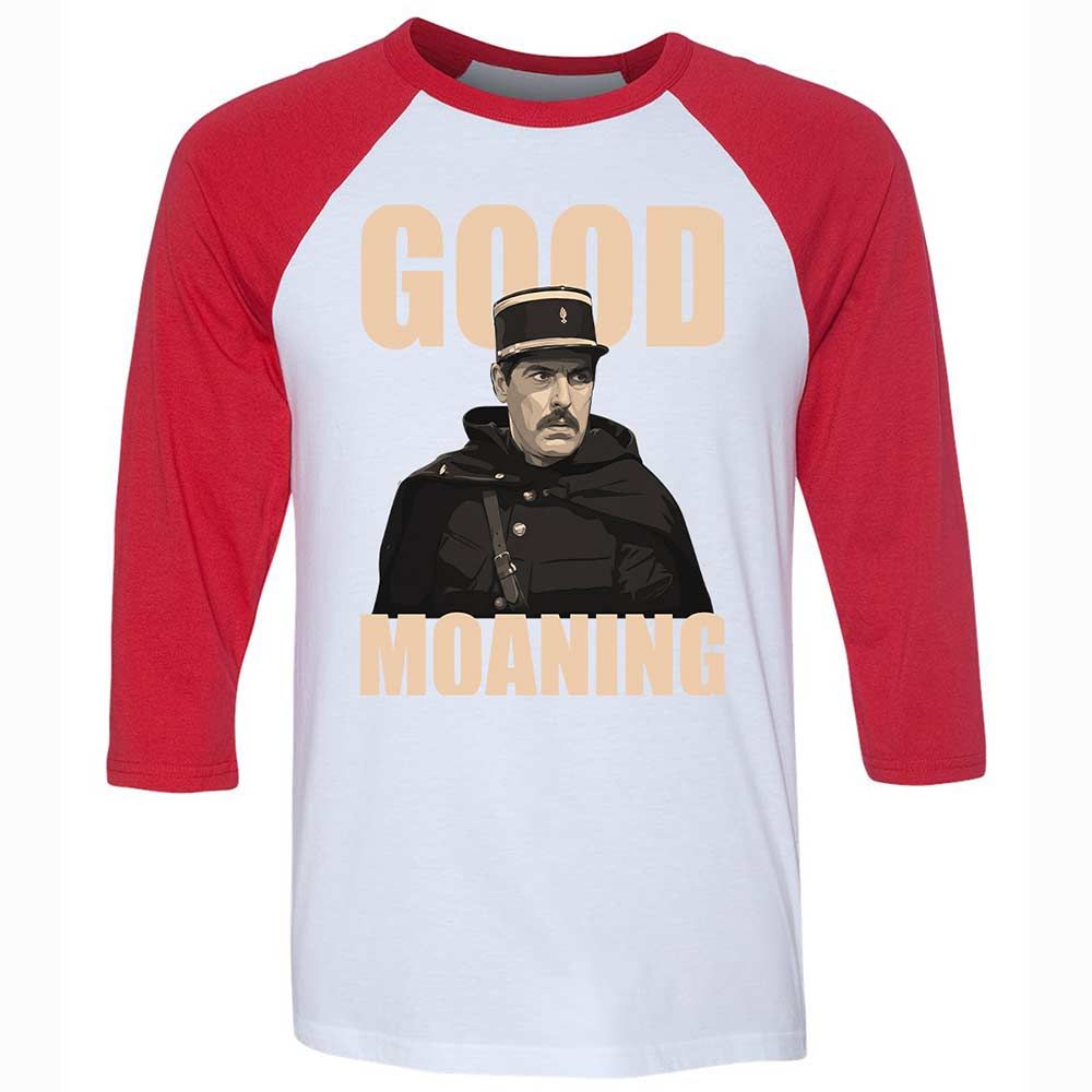 Unisex 3/4 Baseball Tee - HYRCY1PV - White/Red - 9