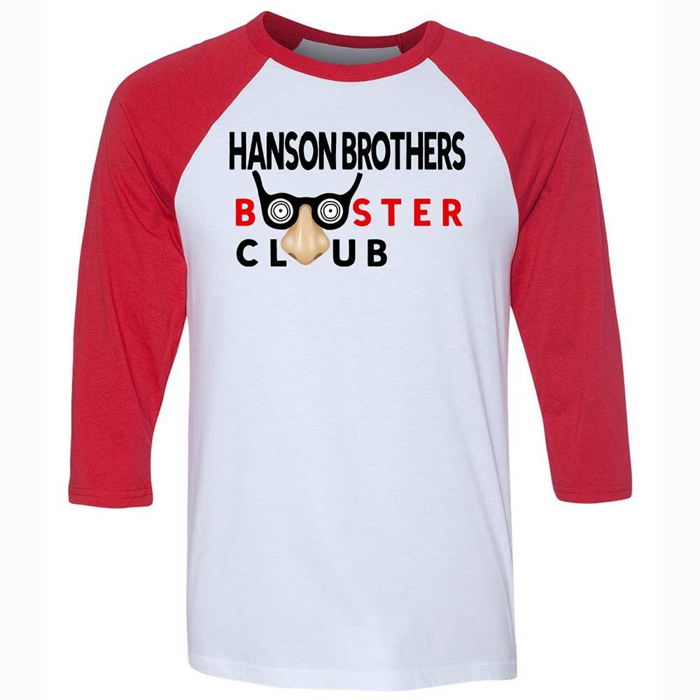 Unisex 3/4 Baseball Tee - E9V5MLR6 - White/Red - 9