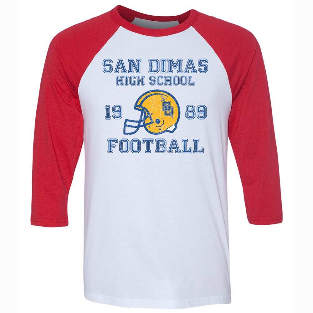 High School Football - White/Red - 9