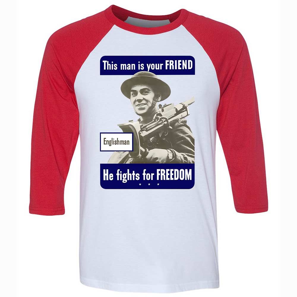 This man is your Friend - White/Red - 9