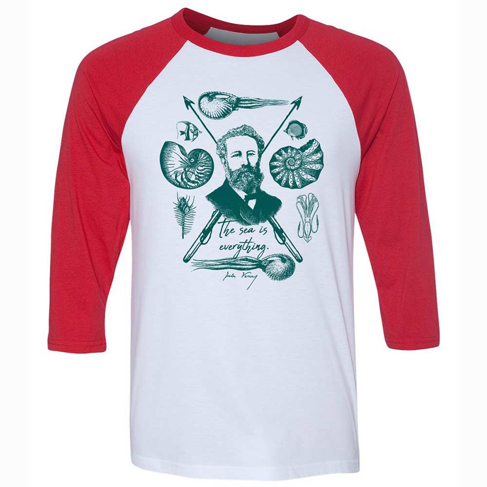 The sea is everything - White/Red - 9